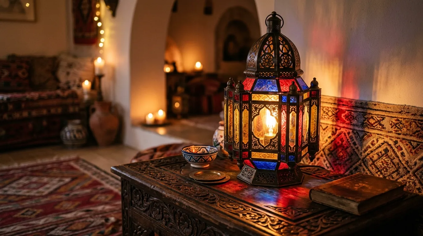 Use warm bulbs to enhance the glow